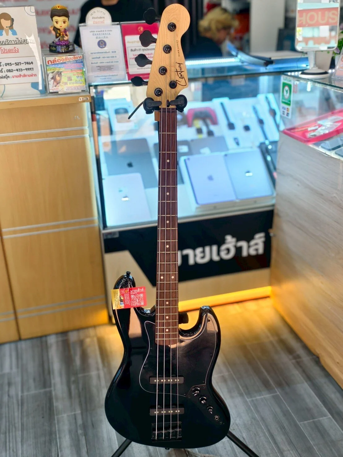เบสไฟฟ้า 4 สาย Century DJB Dark Series Jazz Bass
