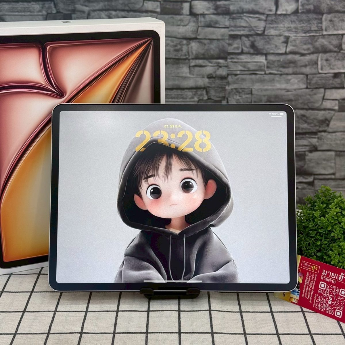 Tablet iPad Air 6 13 นิ้ว WiFi 128GB/TH