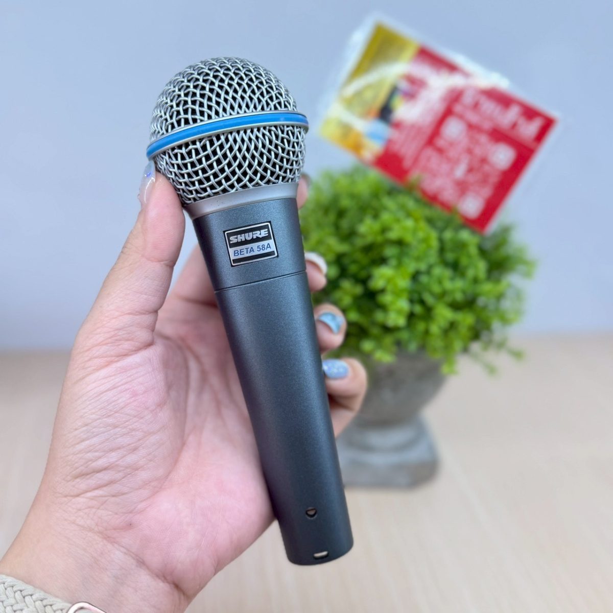 ไมโครโฟนไดนามิก Shure Beta 58A รูปที่ 1