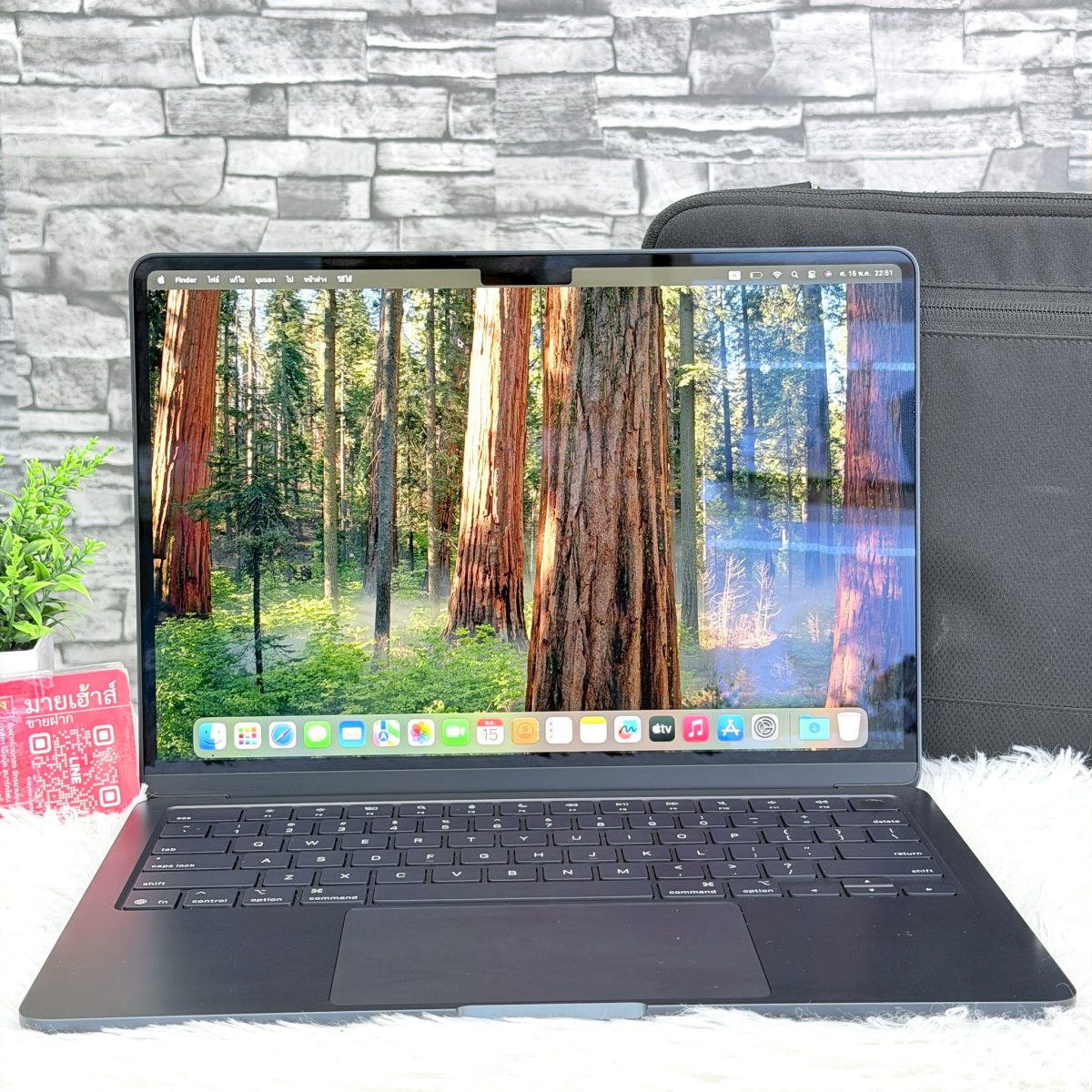 Apple MacBook Air 13 นิ้ว M4 24/512GB GB (เครื่องนอกแป้นพิมพ์ ENG) รูปที่ 1