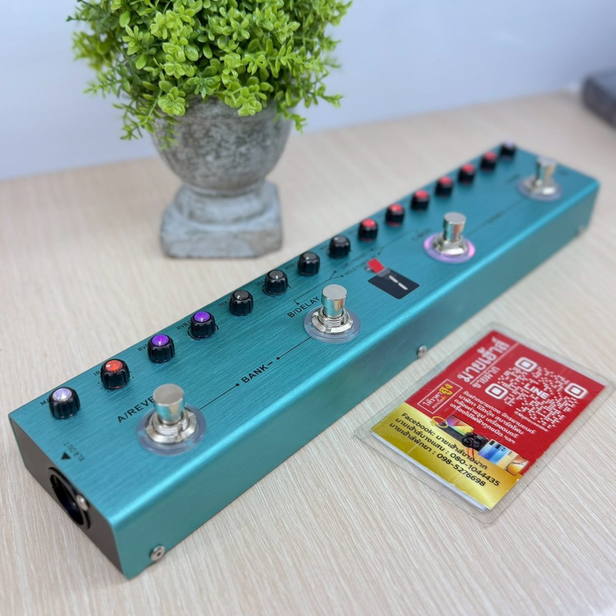 เอฟเฟคกีตาร์ M-VAVE Tank-G Guitar Multi Effect รูปที่ 1