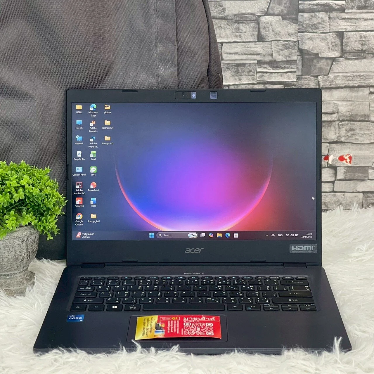 Notebook Acer TravelMate (i5GEN11) รุ่น TMP414-545M/T003 รูปที่ 1