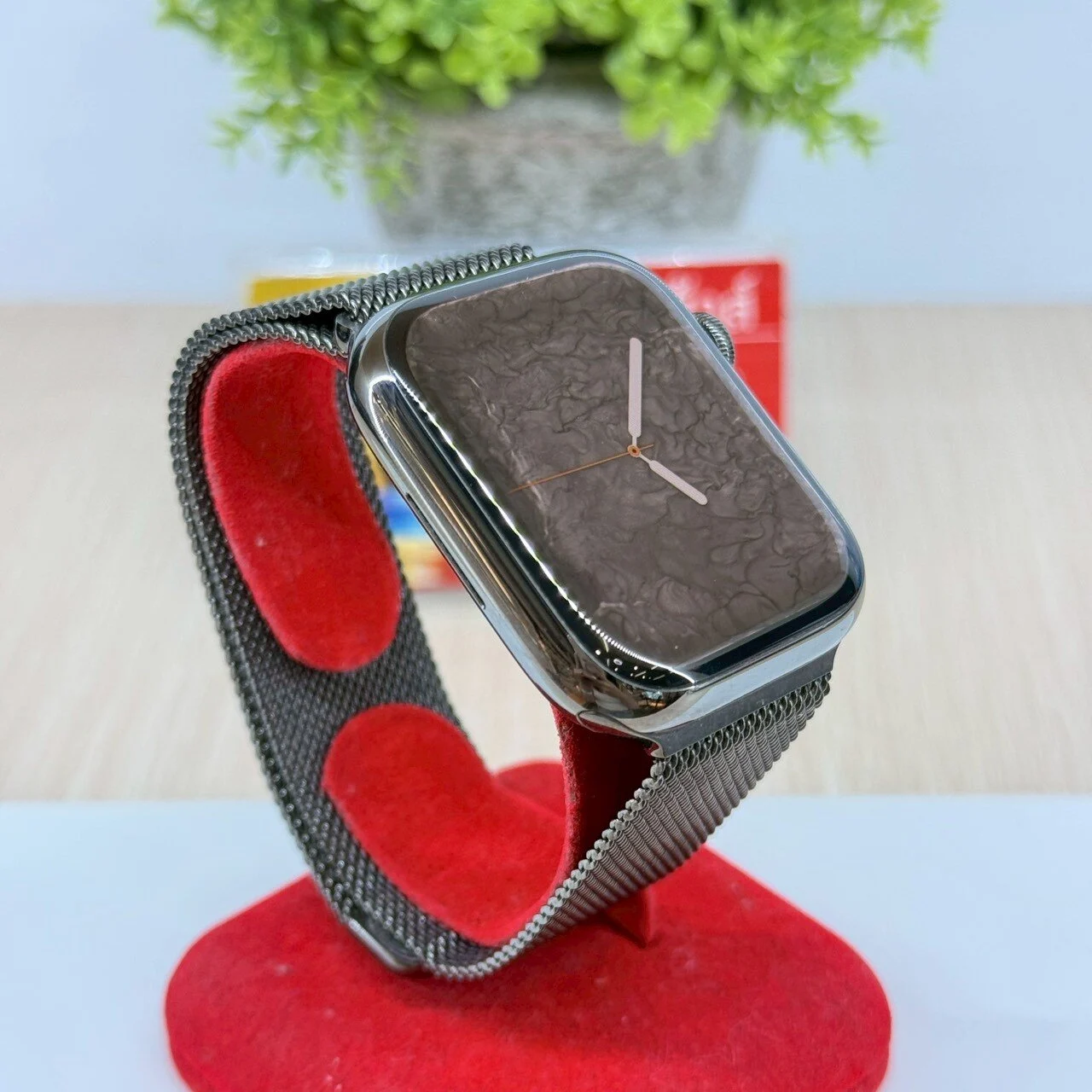 นาฬิกา Apple Watch Series 7 45mm. Stainless Steel GPS+Cellular (ใส่ซิมได้)