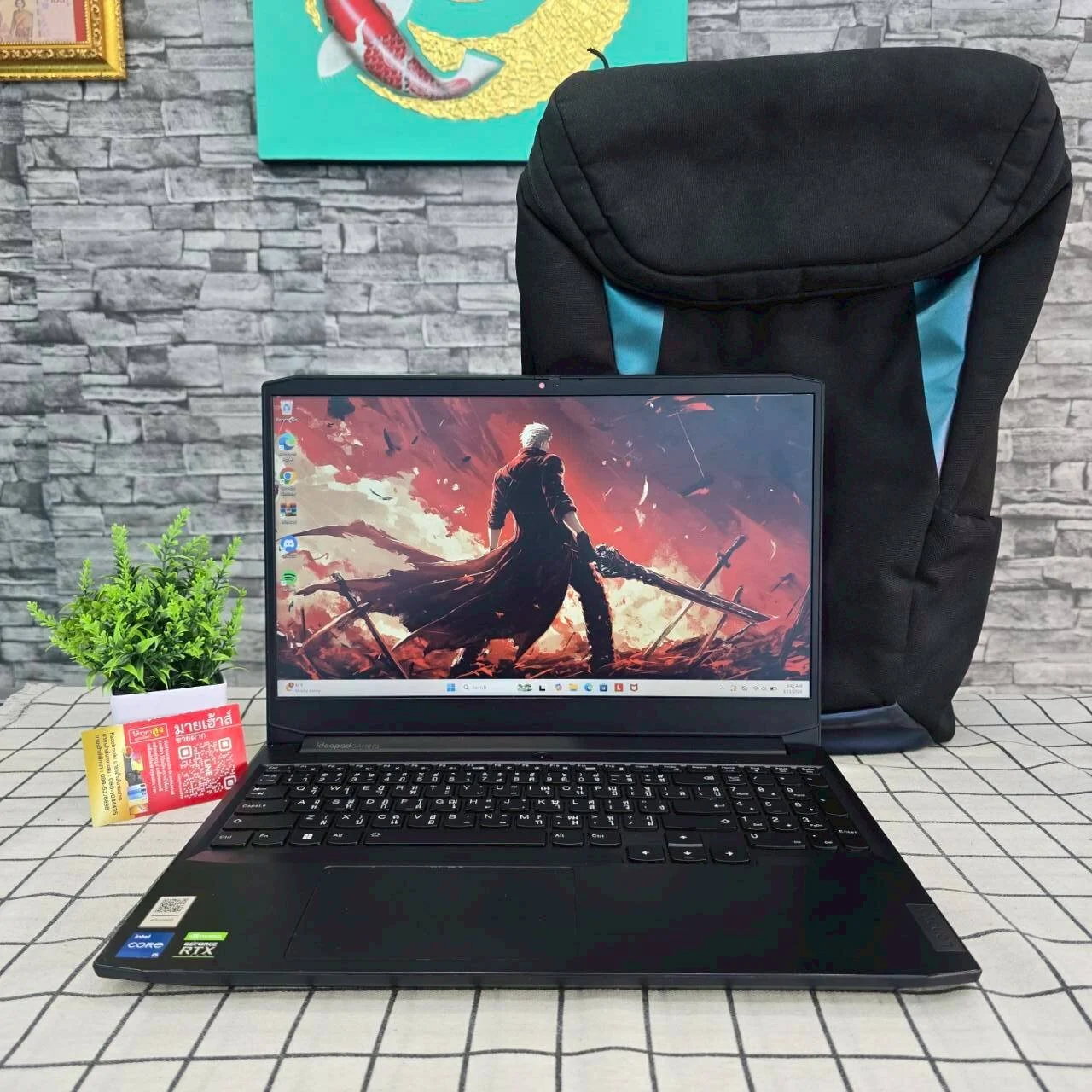 Notebook Lenovo IdeaPad Gaming 3 15IHU6 รูปที่ 1