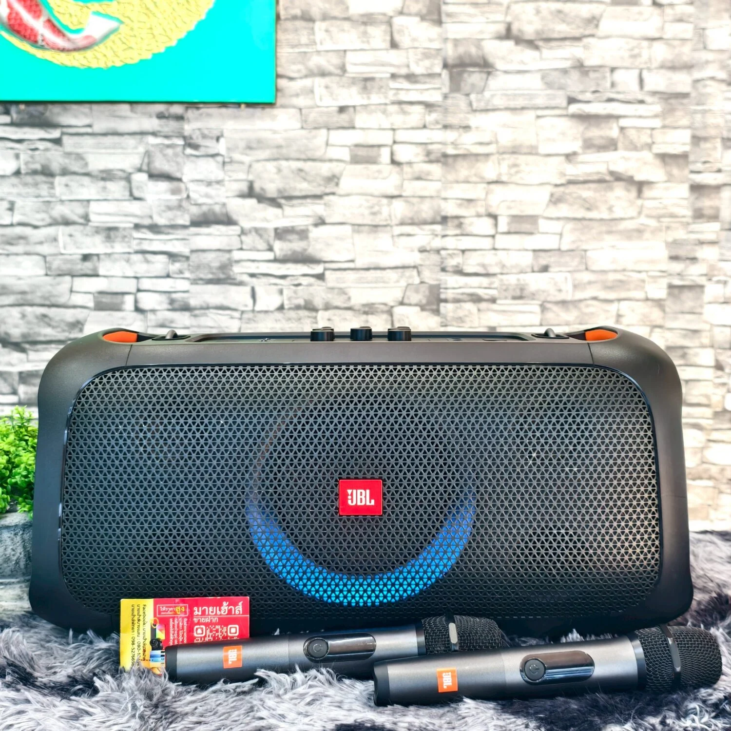 ลำโพงบลูทูธ JBL Party Box On The Go Black รูปที่ 1