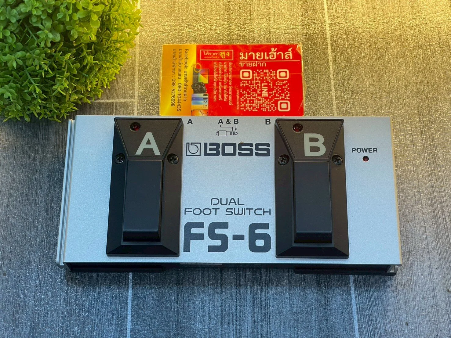 Boss FS-6 Dual FootSwitch รูปที่ 1