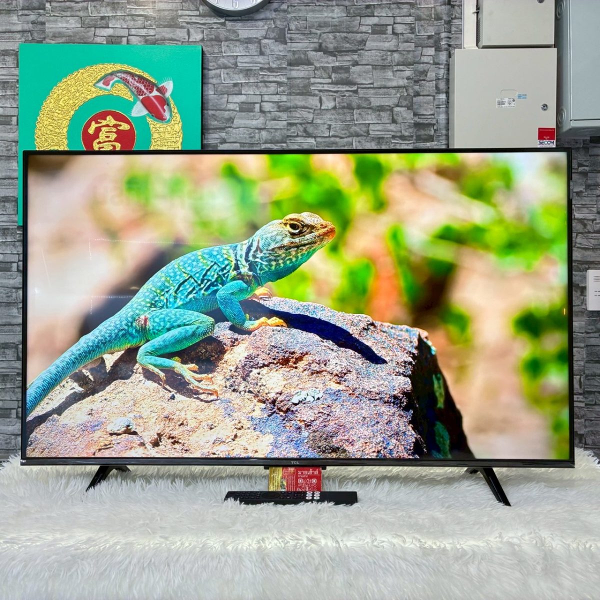 Smart TV TCL 43 นิ้ว 4K UHD QLED รุ่น 43P7K ปี 2025 รูปที่ 1