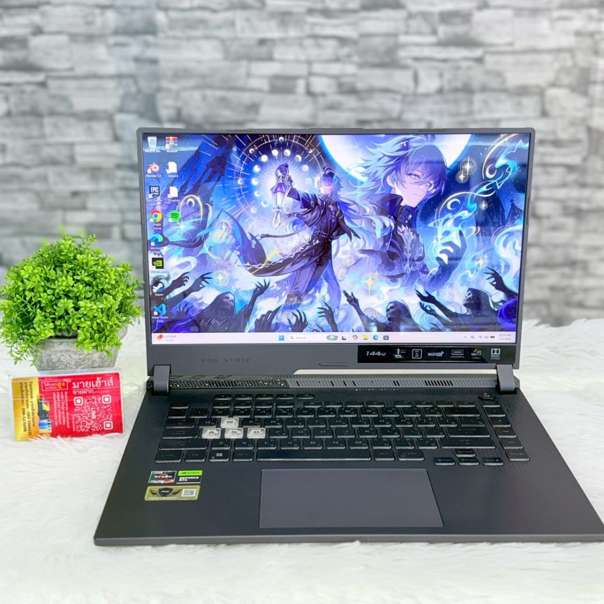 Notebook Asus ROG Strix G15 G513RC (RTX3050) รูปที่ 1