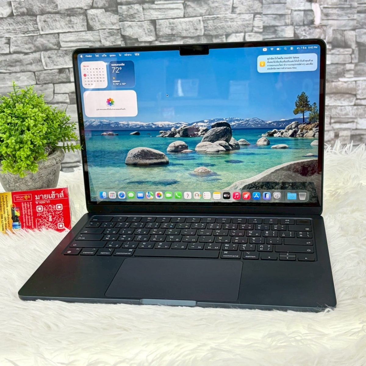 MacBook Air M2 13-inch (8/256GB/TH) รูปที่ 1