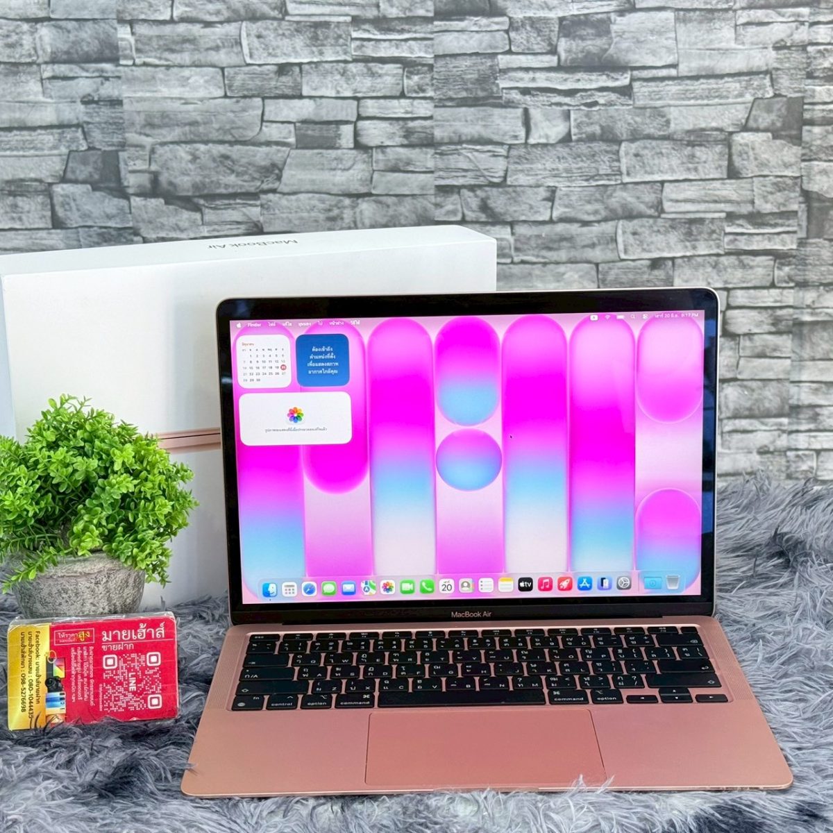 Macbook AIR M1 8/256GB/TH รูปที่ 1