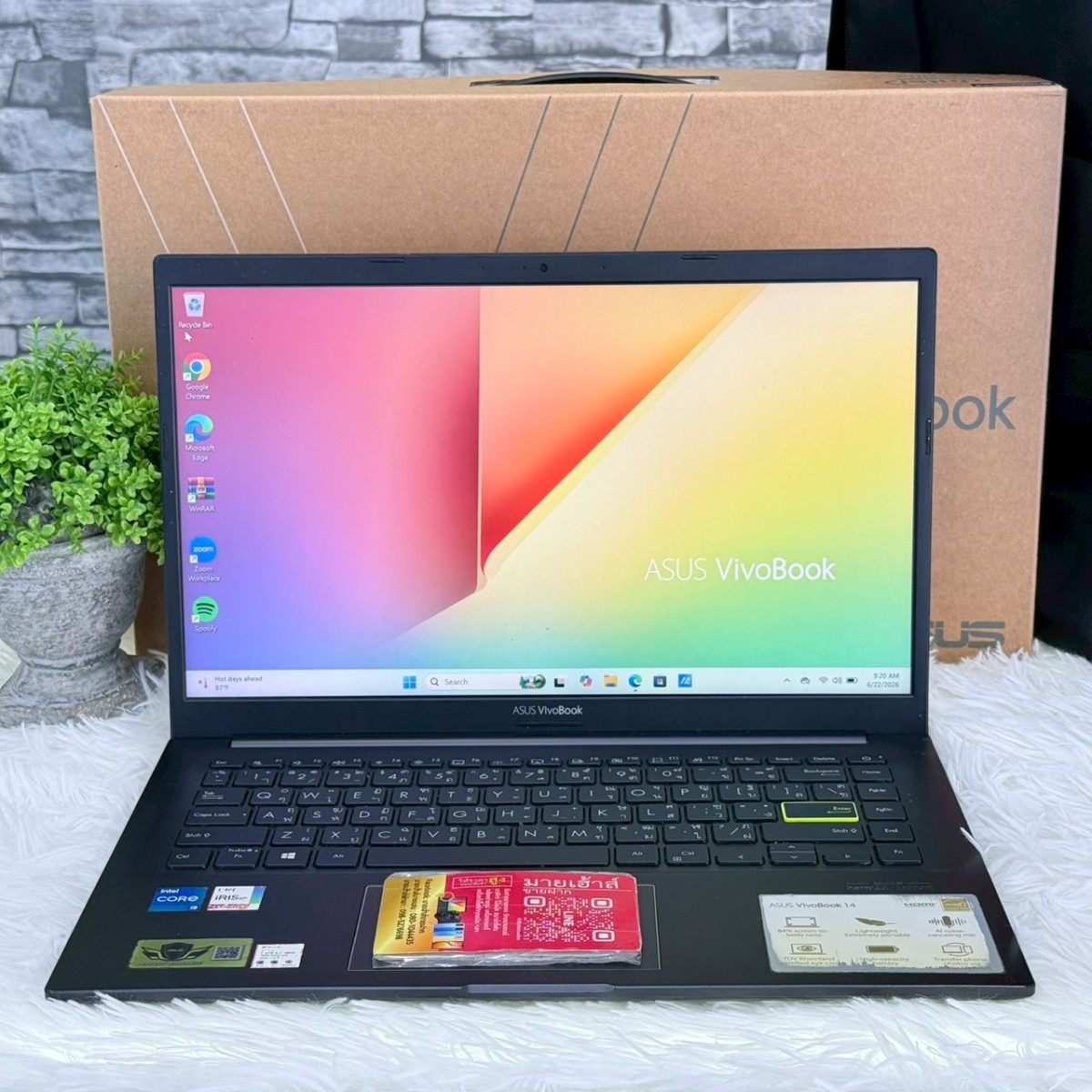 Notebook Asus Vivobook 14 รุ่น S413EA-EB125TS รูปที่ 1