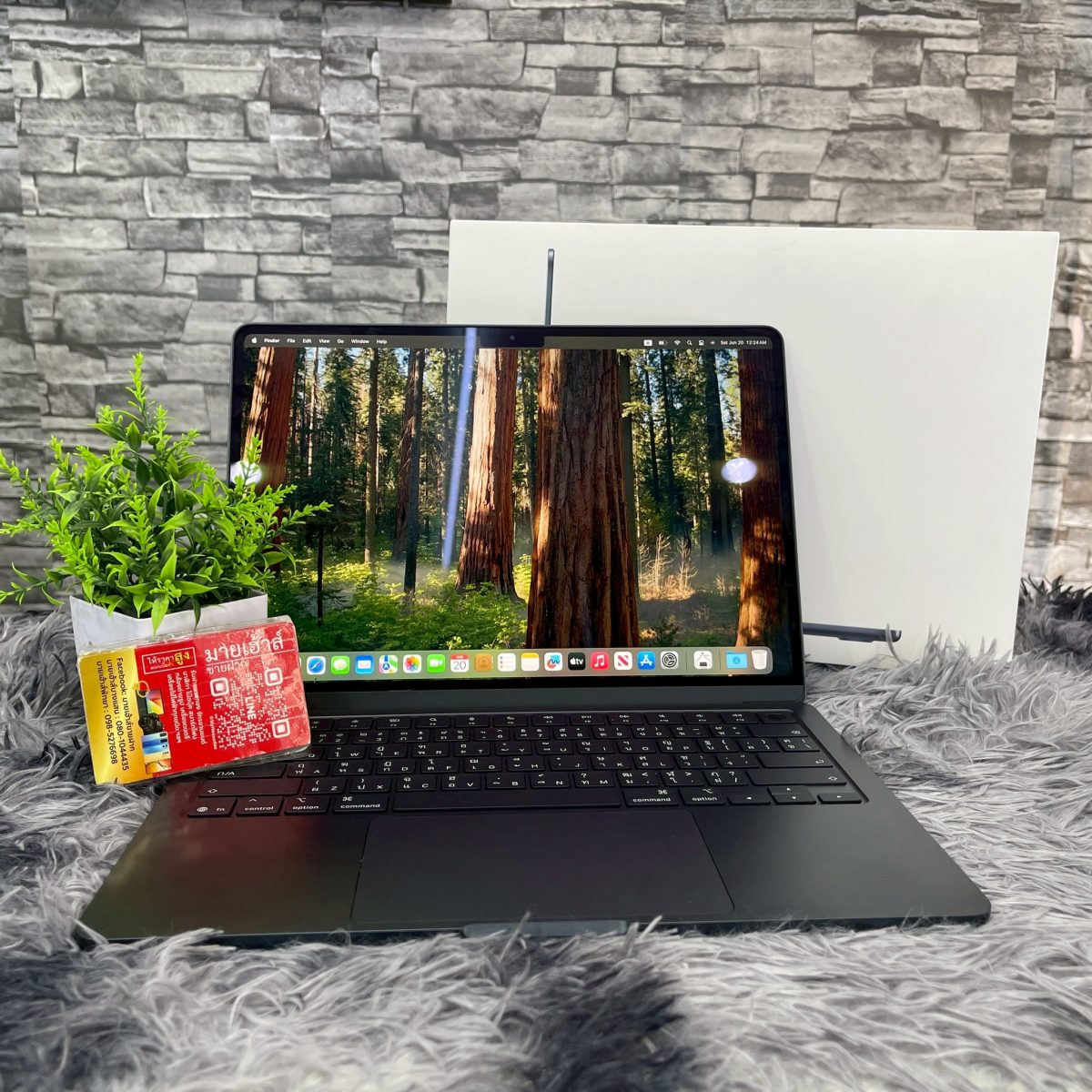 Macbook Air 13 นิ้ว RAM 24GB/512 GB รูปที่ 1