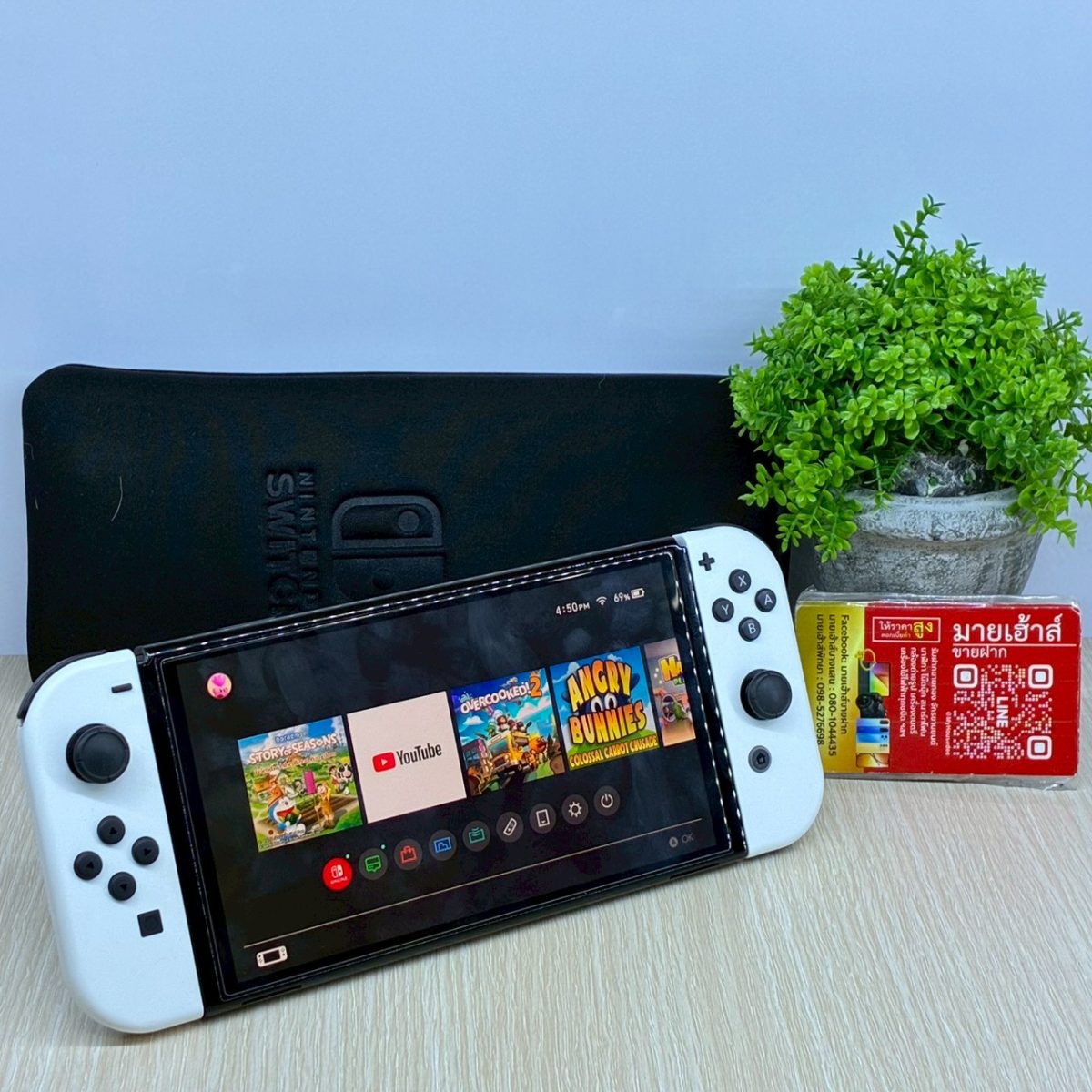 เครื่องเล่นเกมส์ Nintendo switch OLED รุ่น HEG-001 รูปที่ 1