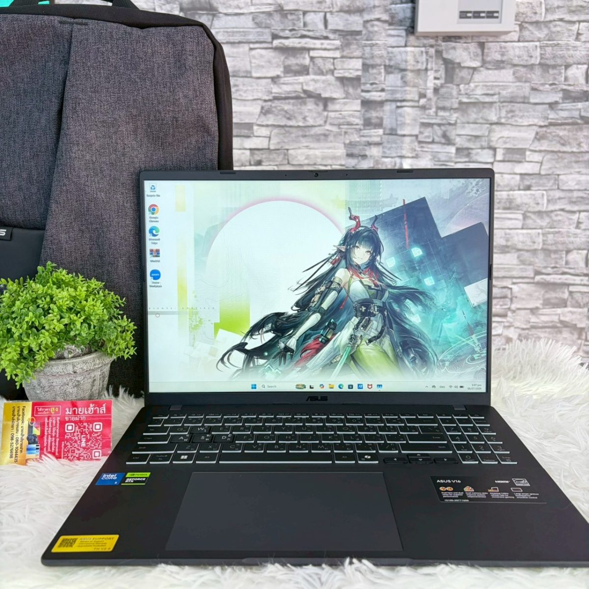NOTEBOOK ASUS VIVOBOOK 16 V3607VU-RP596W รูปที่ 1
