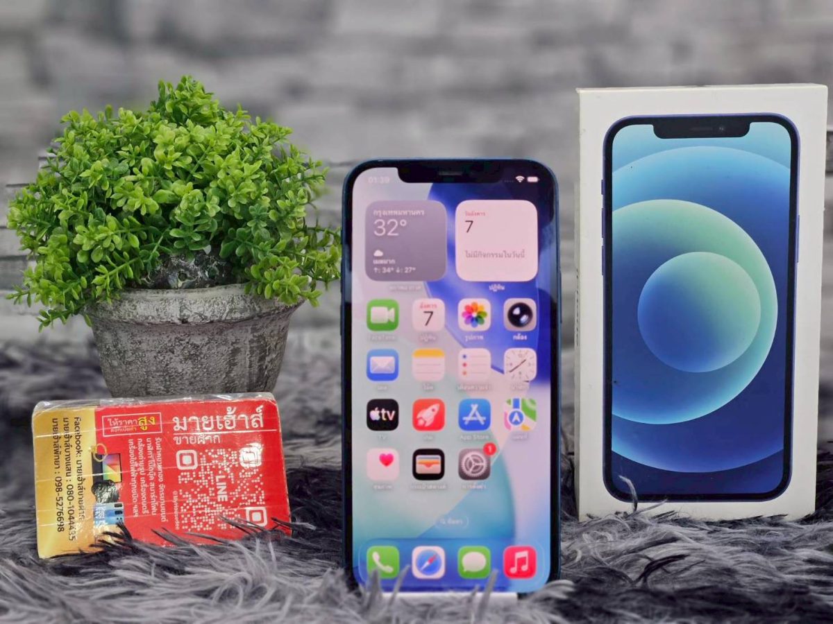 โทรศัพท์ iPhone 12 64GB/TH รูปที่ 1
