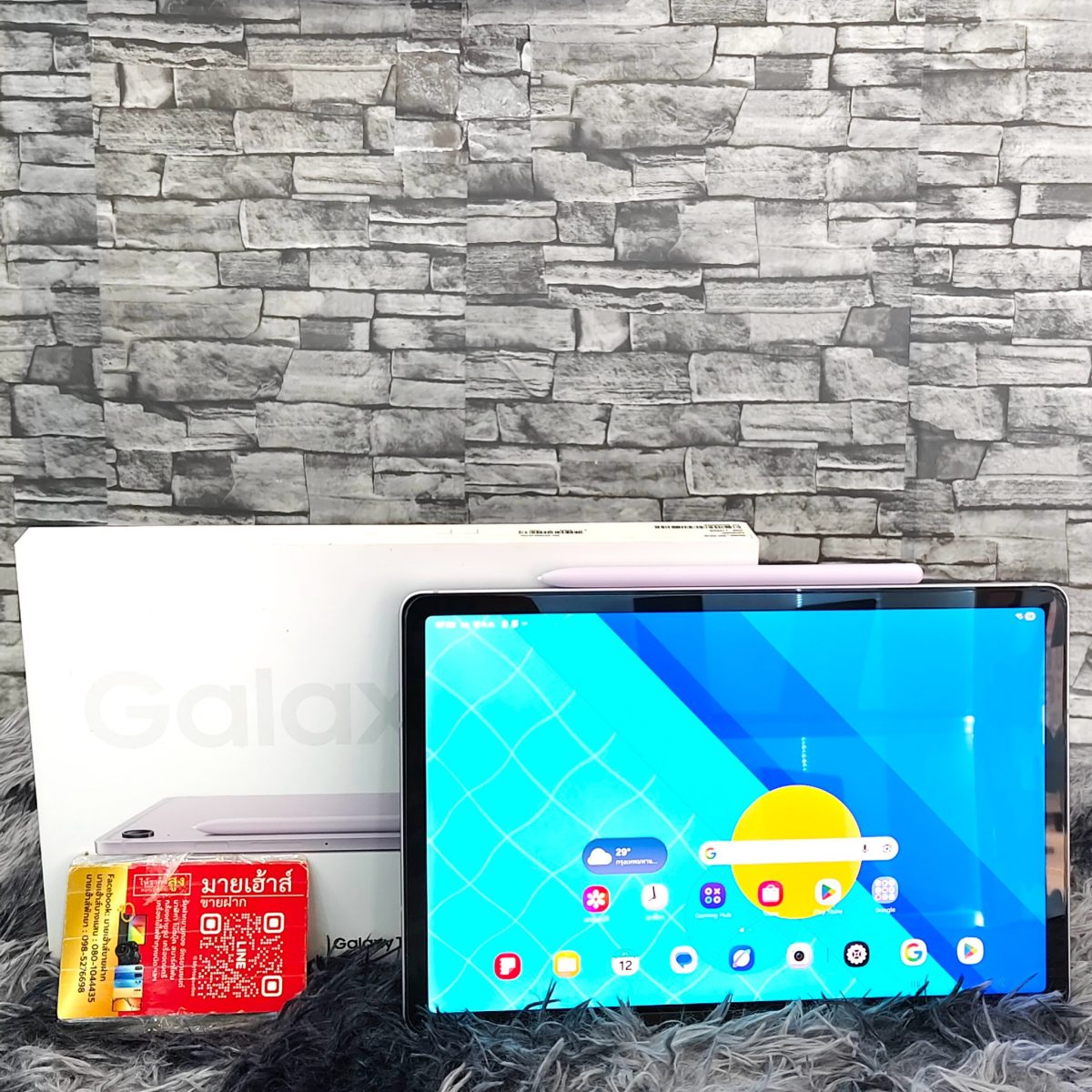 Samsung Galaxy Tab S9 FE 6/128GB  Wi-Fi เครื่องศูนย์ไทยเฟิร์มแวร์สิงคโปร์ รูปที่ 1