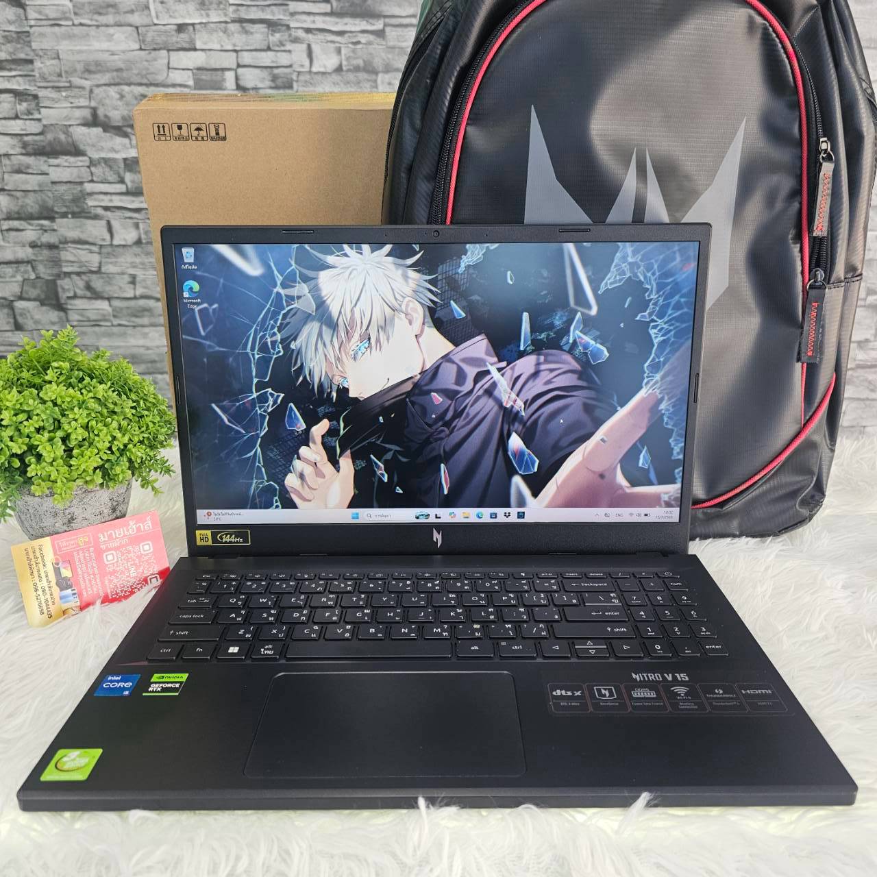 Notebook ACER Nitro V15 รุ่น ANV15-51-574G (RTX4050) รูปที่ 1
