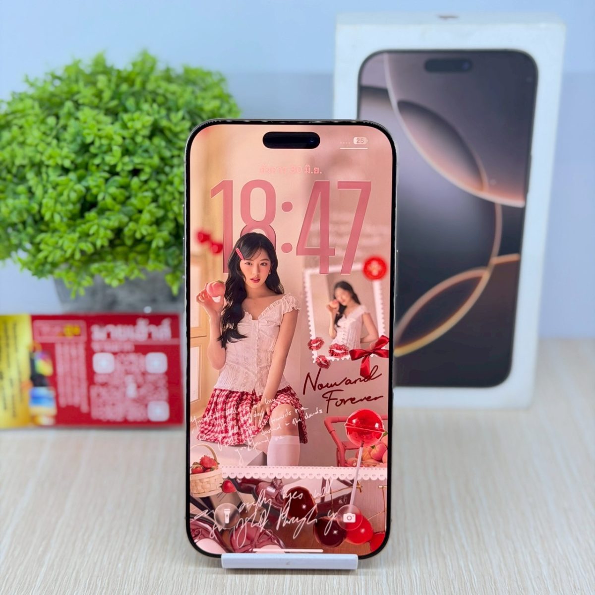 โทรศัพท์มือถือ iPhone 16 Promax 256GB/ZP สีทอง รูปที่ 1
