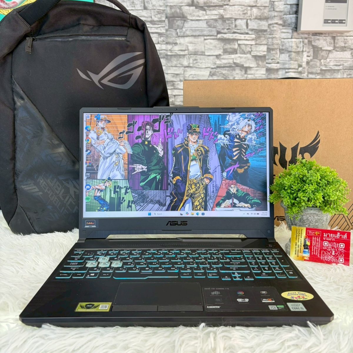NOTEBOOK ASUS TUF GAMING F15 FX506LH-HN002T รูปที่ 1