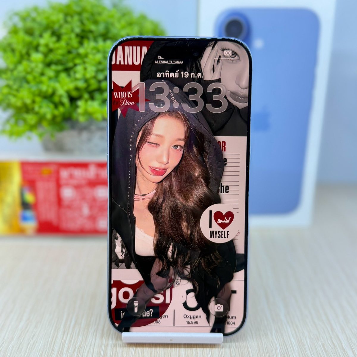 โทรศัพท์มือถือ iPhone 17 256GB/ZP สีฟ้า รูปที่ 1