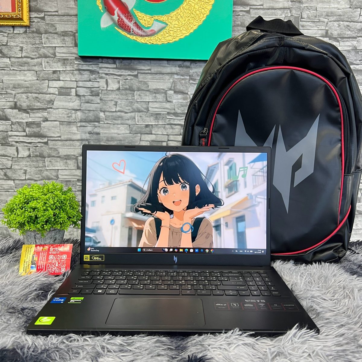 Notebook ACER Nitro V15 รุ่น ANV15-51-574G (RTX4050) รูปที่ 1